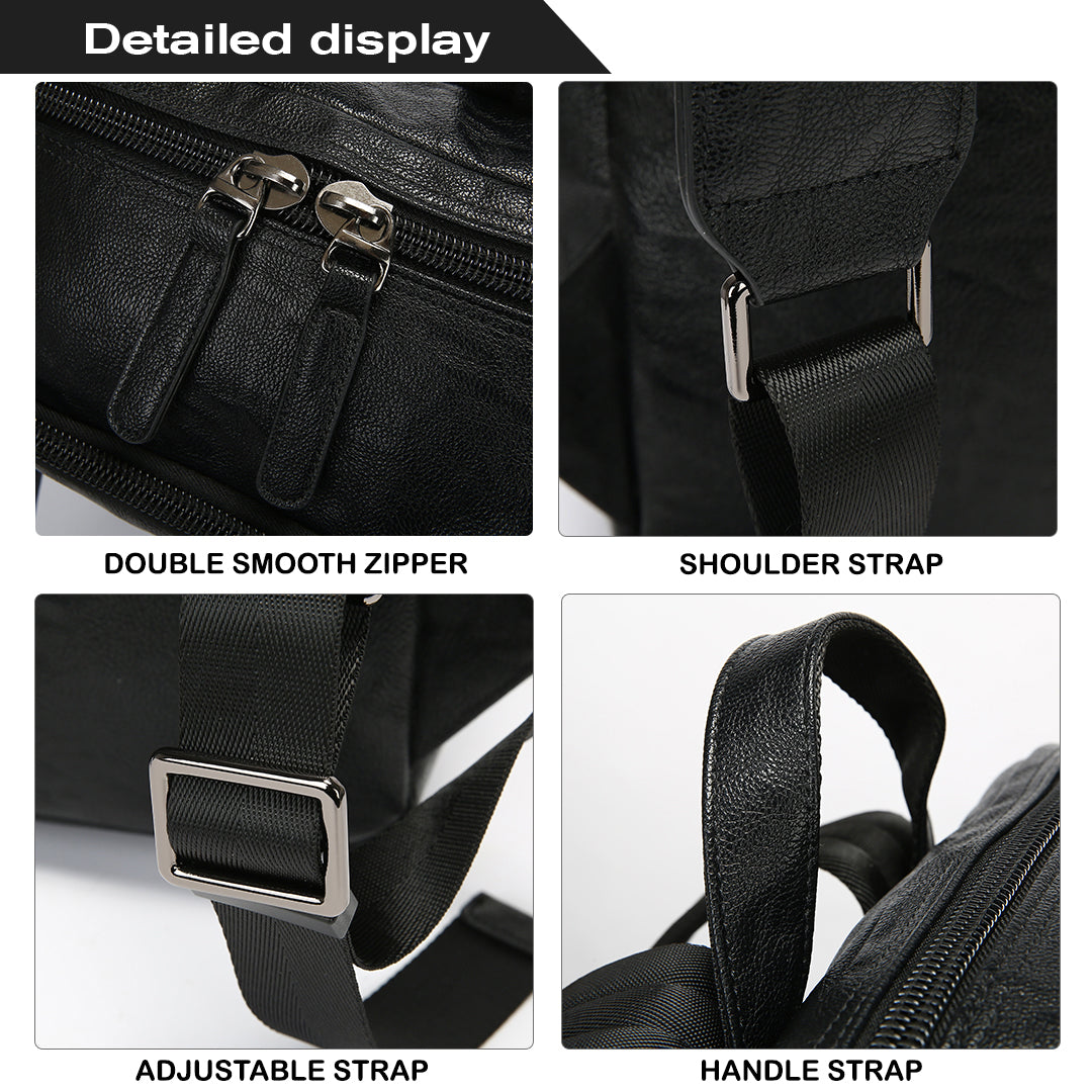 Tas Ransel Kulit - BYNR 16369 BL