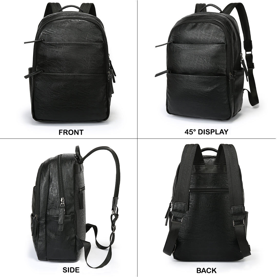Tas Ransel Kulit - BYNR 16587 BL