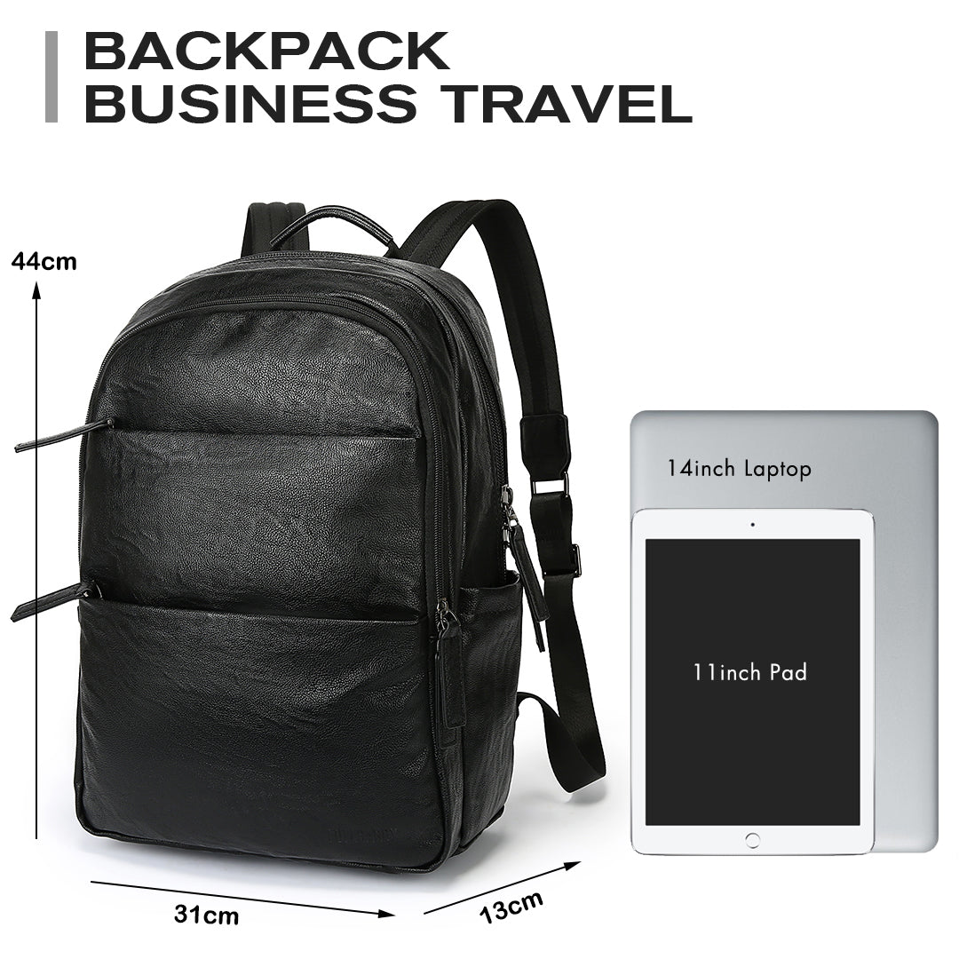 Tas Ransel Kulit - BYNR 16587 BL