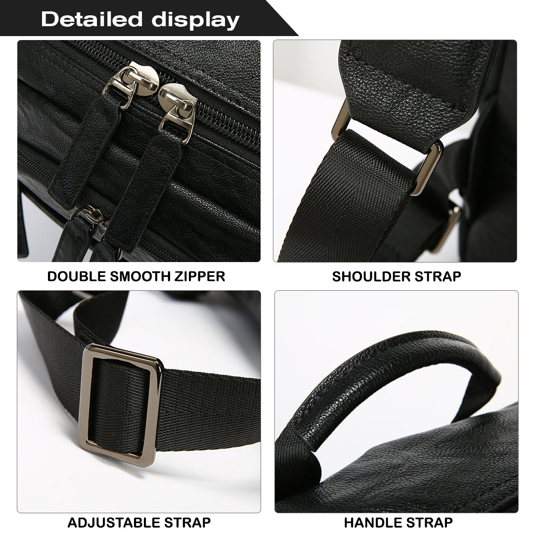 Tas Ransel Kulit - BYNR 16587 BL