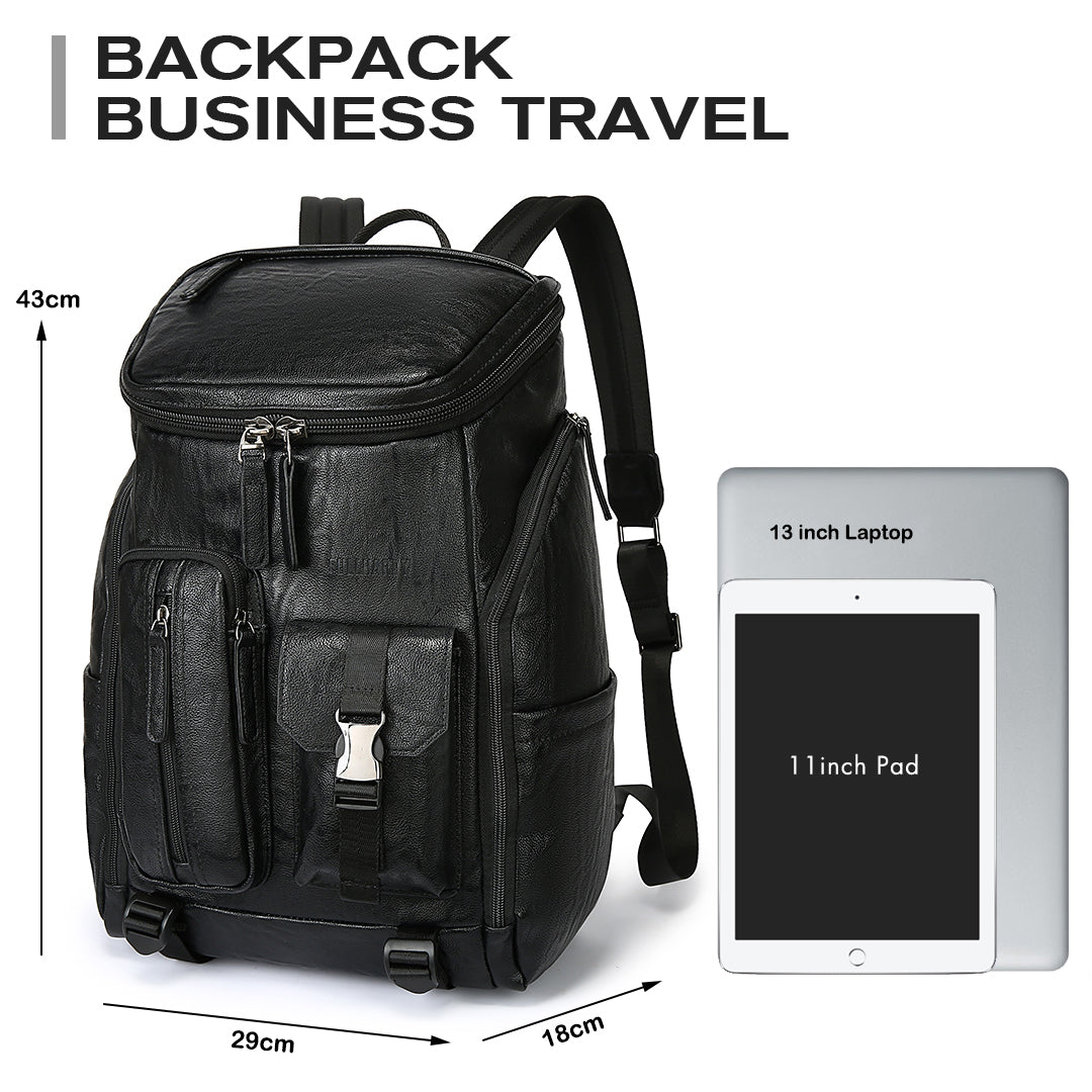 Tas Ransel Kulit - BYNR 16793 BL