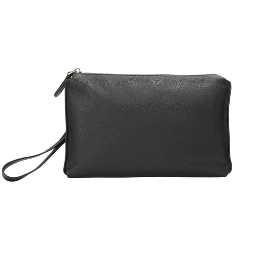 Tas Genggam Pouch Kulit - BLCK 8572-2