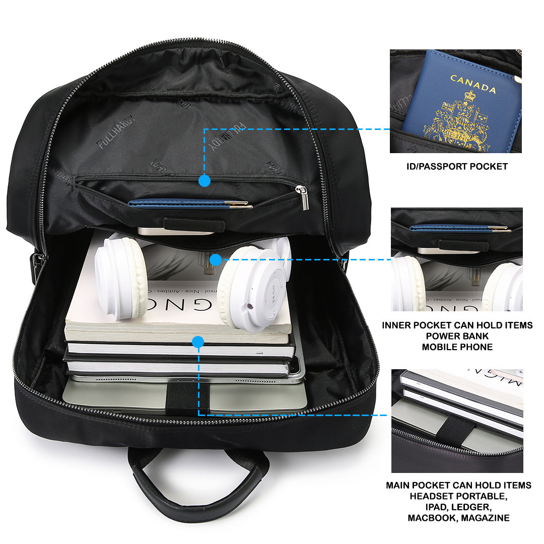 Tas Ransel Nylon - NYLR 2241-1 BL