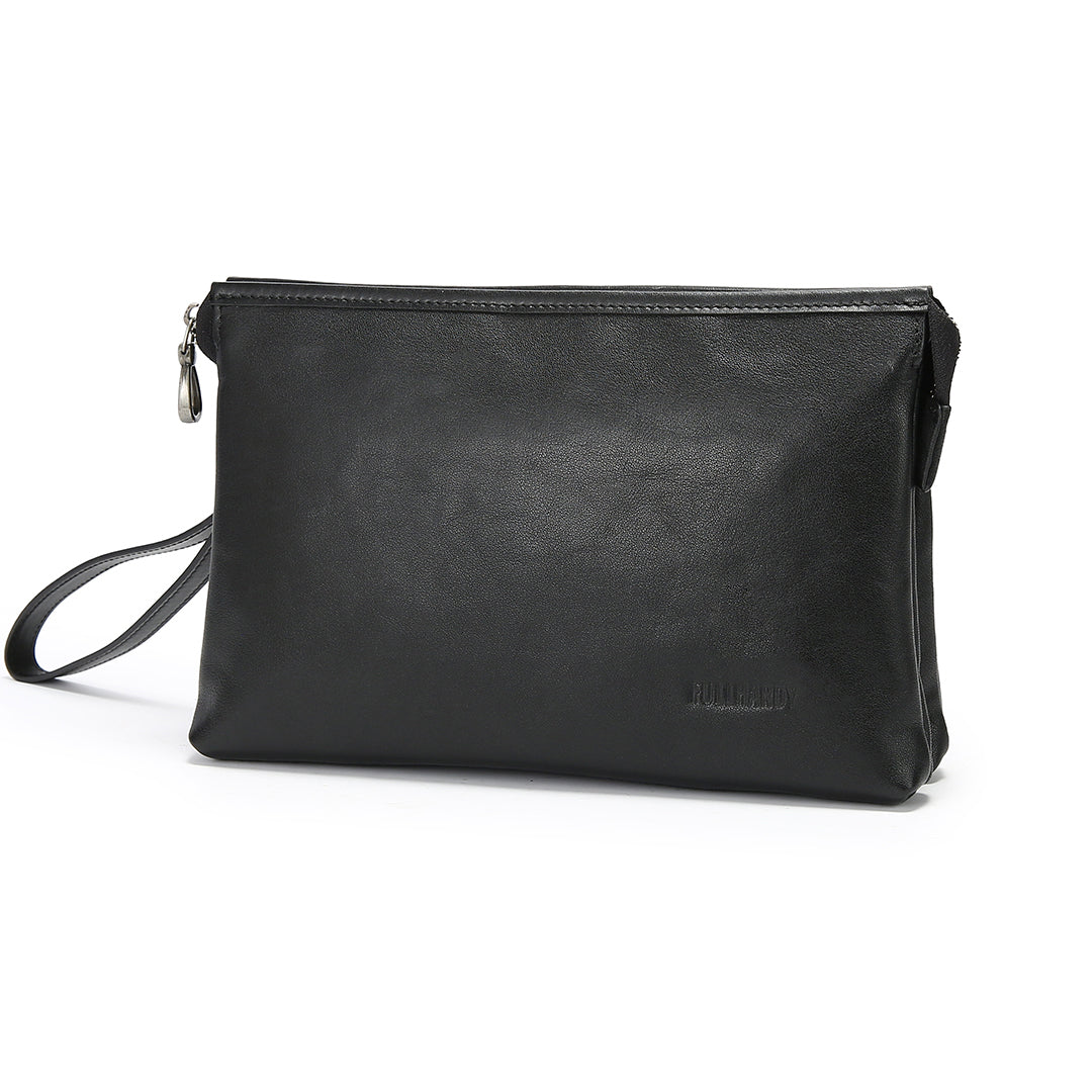 Tas Genggam Pouch Kulit - BLCK 8870