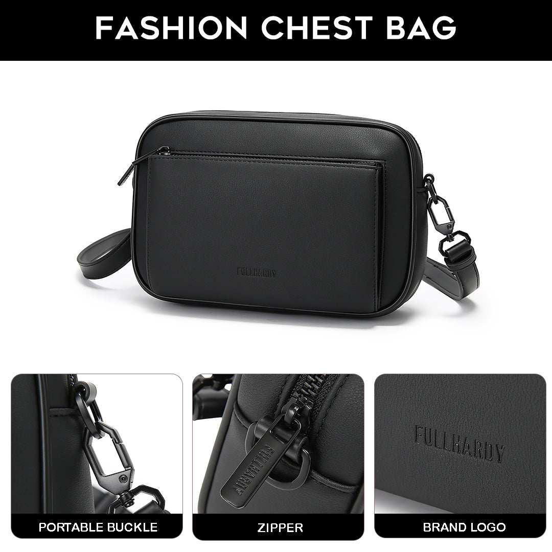 Tas Genggam Pouch Kulit - BYNCK BG012 BL