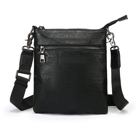 Tas Selempang Kulit - BYNSP 30667 BL