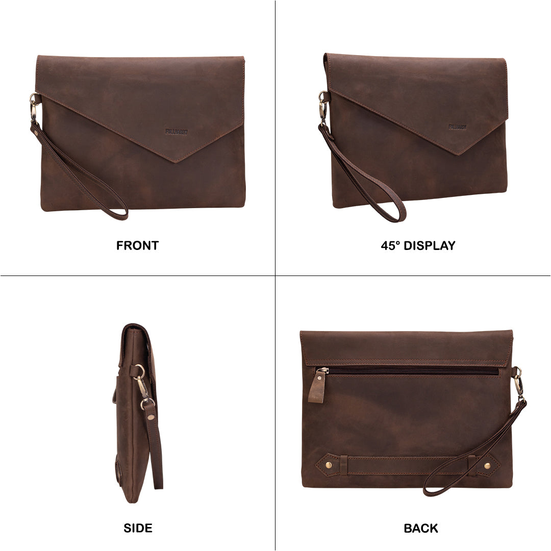 Tas Genggam Pouch Kulit - FKCK 200402