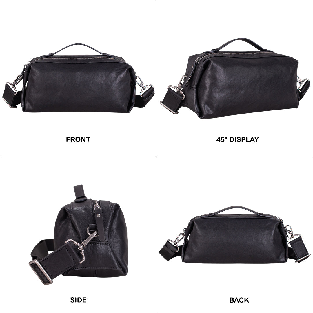 Tas Selempang Kulit - BLSP 8165 BL