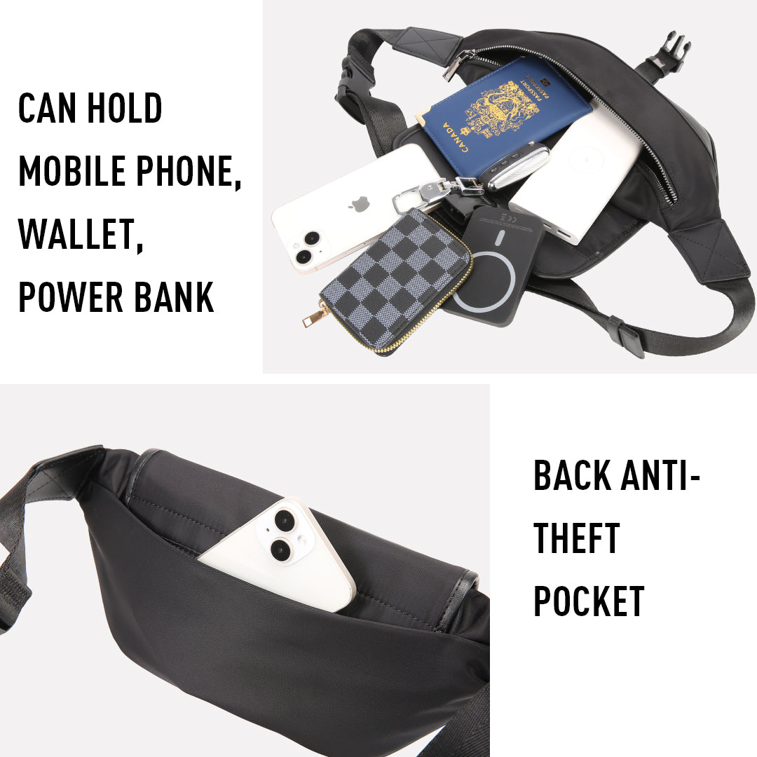 Tas Selempang Nylon - NYLWB 2332-1 BL