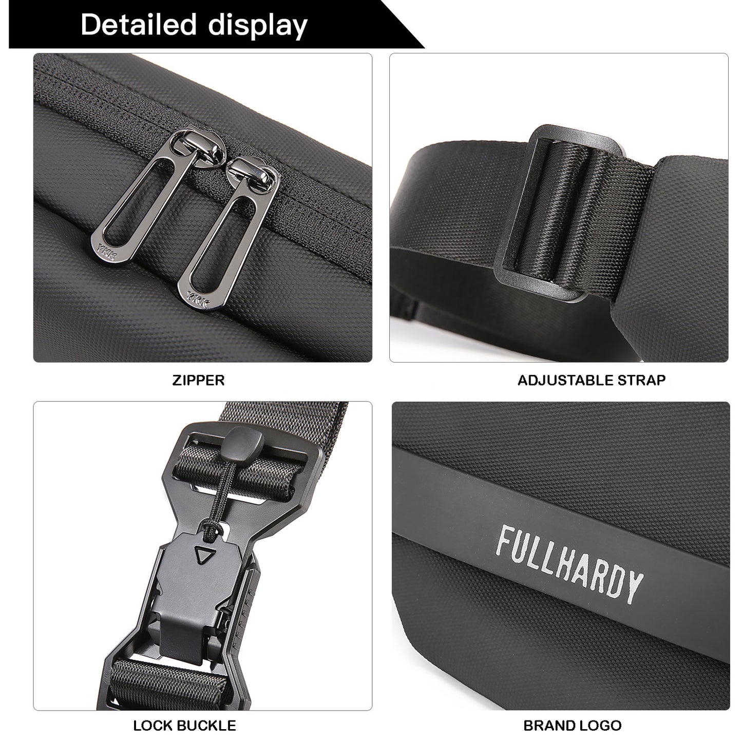 Tas Selempang Polyester - PLWBA 338 BL