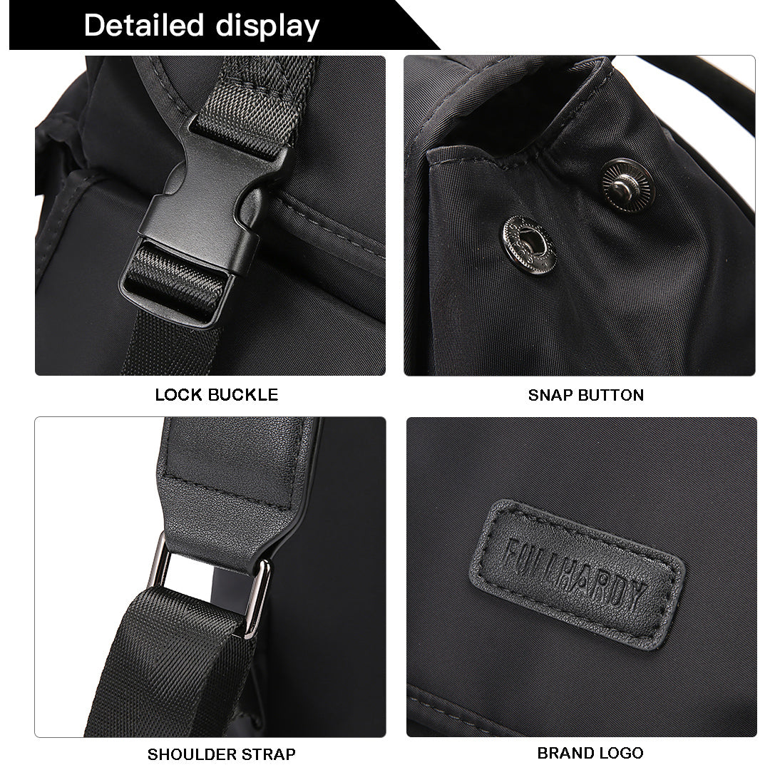 Tas Ransel Nylon - NYLR 16719 BL