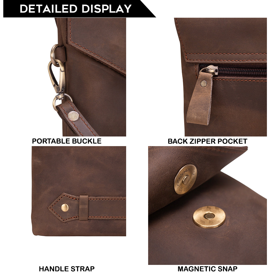 Tas Genggam Pouch Kulit - FKCK 200402