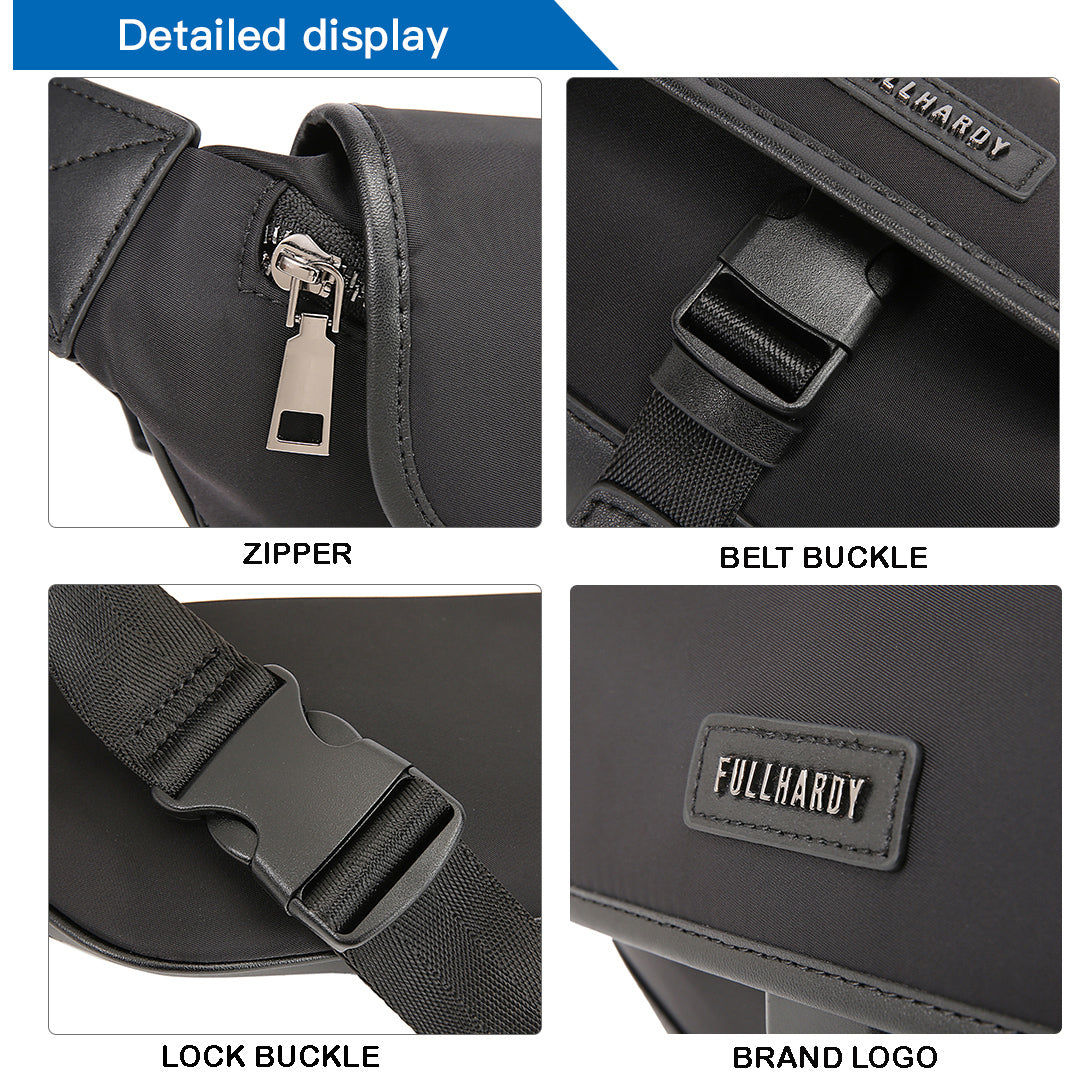 Tas Selempang Nylon - NYLWB 2332-1 BL