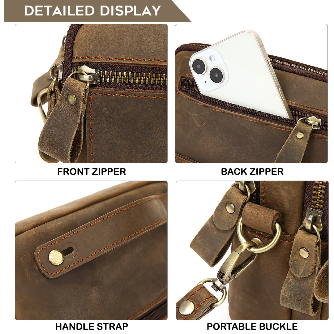 Tas Genggam Pouch Kulit - FKCKH 220604