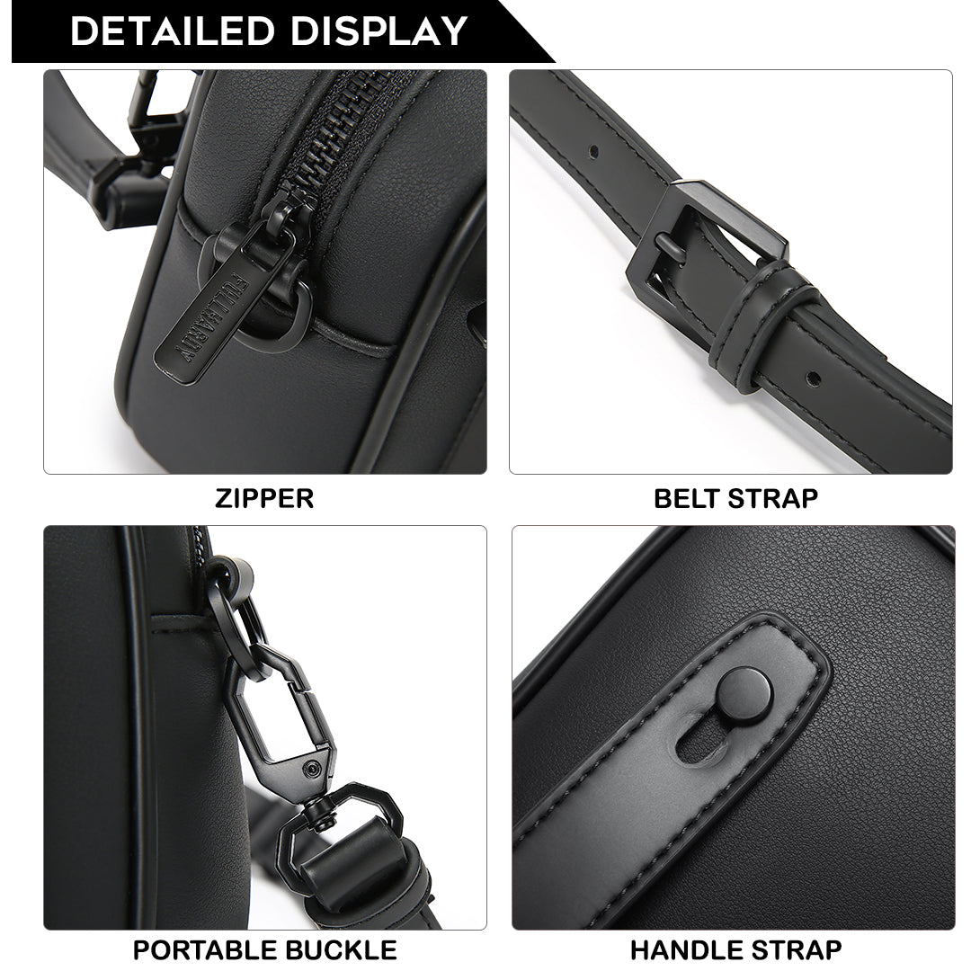 Tas Genggam Pouch Kulit - BYNCK BG012 BL