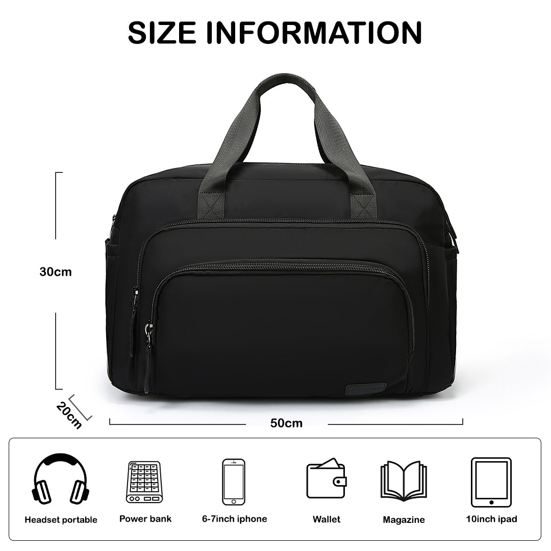 Tas Selempang Travel Nylon - NYLSBTL 6327 BL