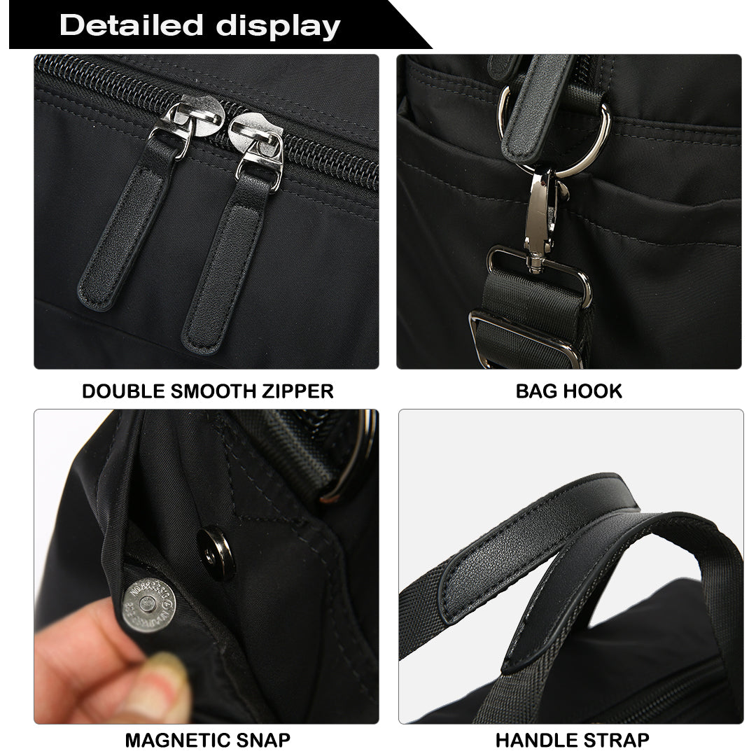 Tas Selempang Travel Nylon - NYLSBTL 6327 BL