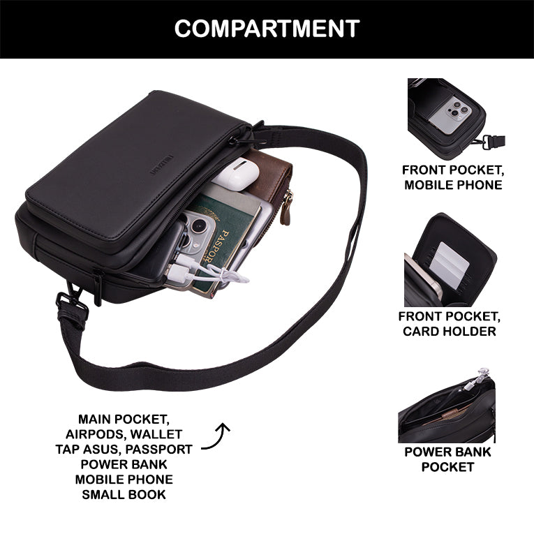 Tas Genggam Pouch Kulit - BYNCK BG0003