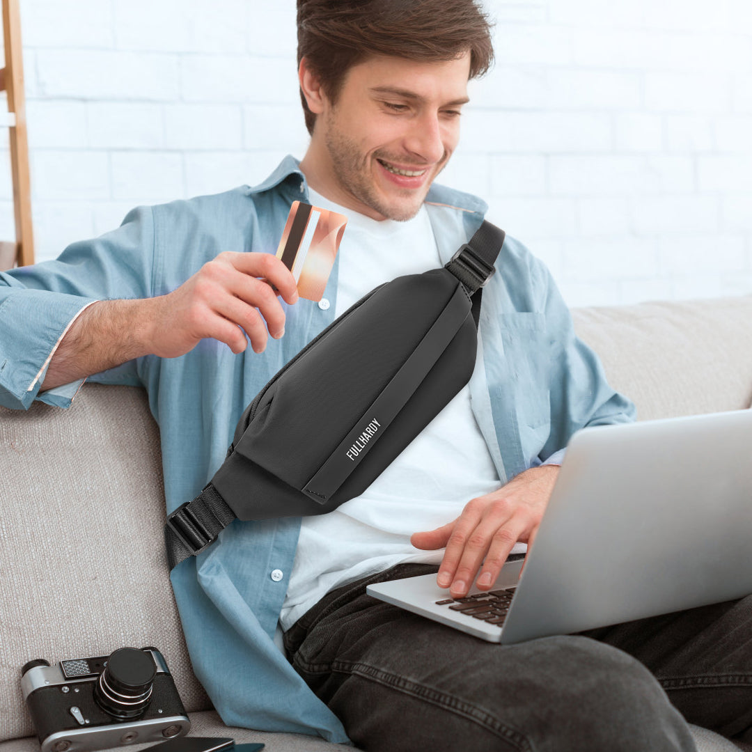 Tas Selempang Polyester - PLWBA 338 BL