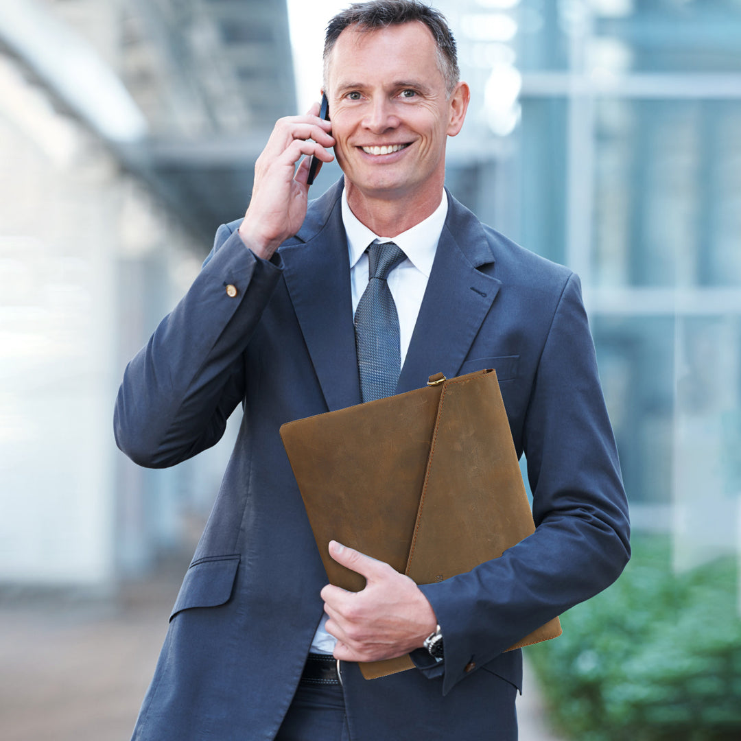 Tas Genggam Pouch Kulit - FKCK 200402