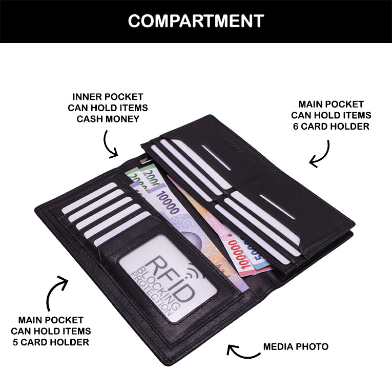 Dompet Kulit - BLDPJ 202-1 BL