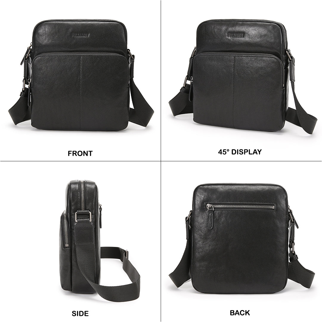 Tas Selempang Kulit - BLSP 26098 BL
