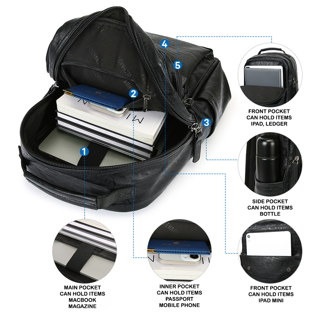 Tas Ransel Kulit - BYNR 16812