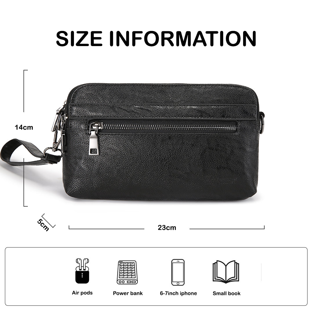 Tas Genggam Pouch Kulit - BYNCK 30675