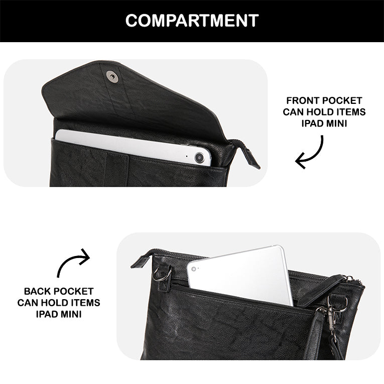 Tas Genggam Pouch Kulit - BYNCK 327