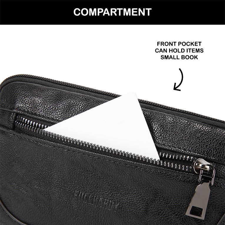 Tas Genggam Pouch Kulit - BYNCK 30529