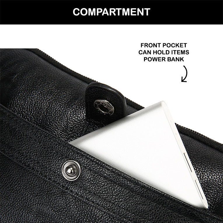 Tas Genggam Pouch Kulit - BYNCK 510