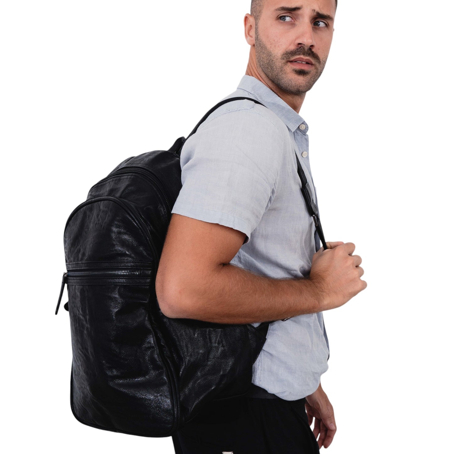 Tas Ransel Kulit - BYNR 16761