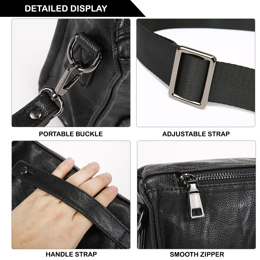 Tas Selempang Kulit - BYNSP 30679 BL