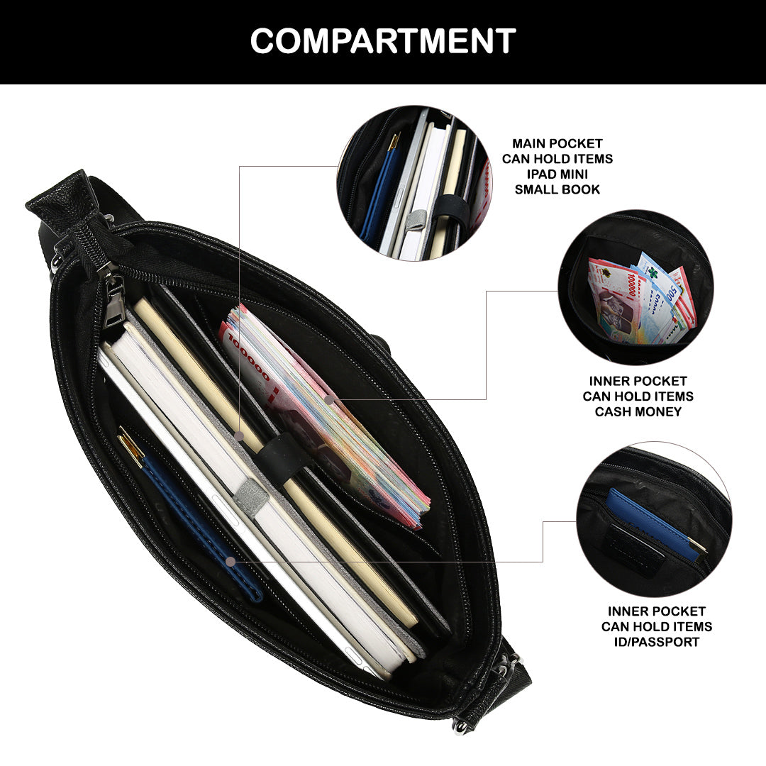 Tas Selempang Kulit - BYNSP 30662