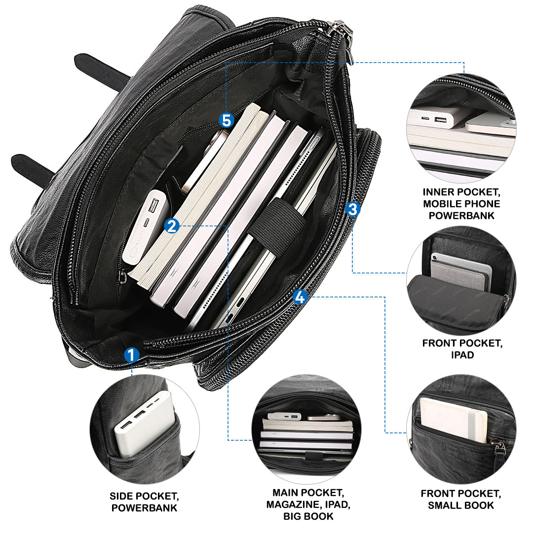 Tas Ransel Kulit - BYNR 701