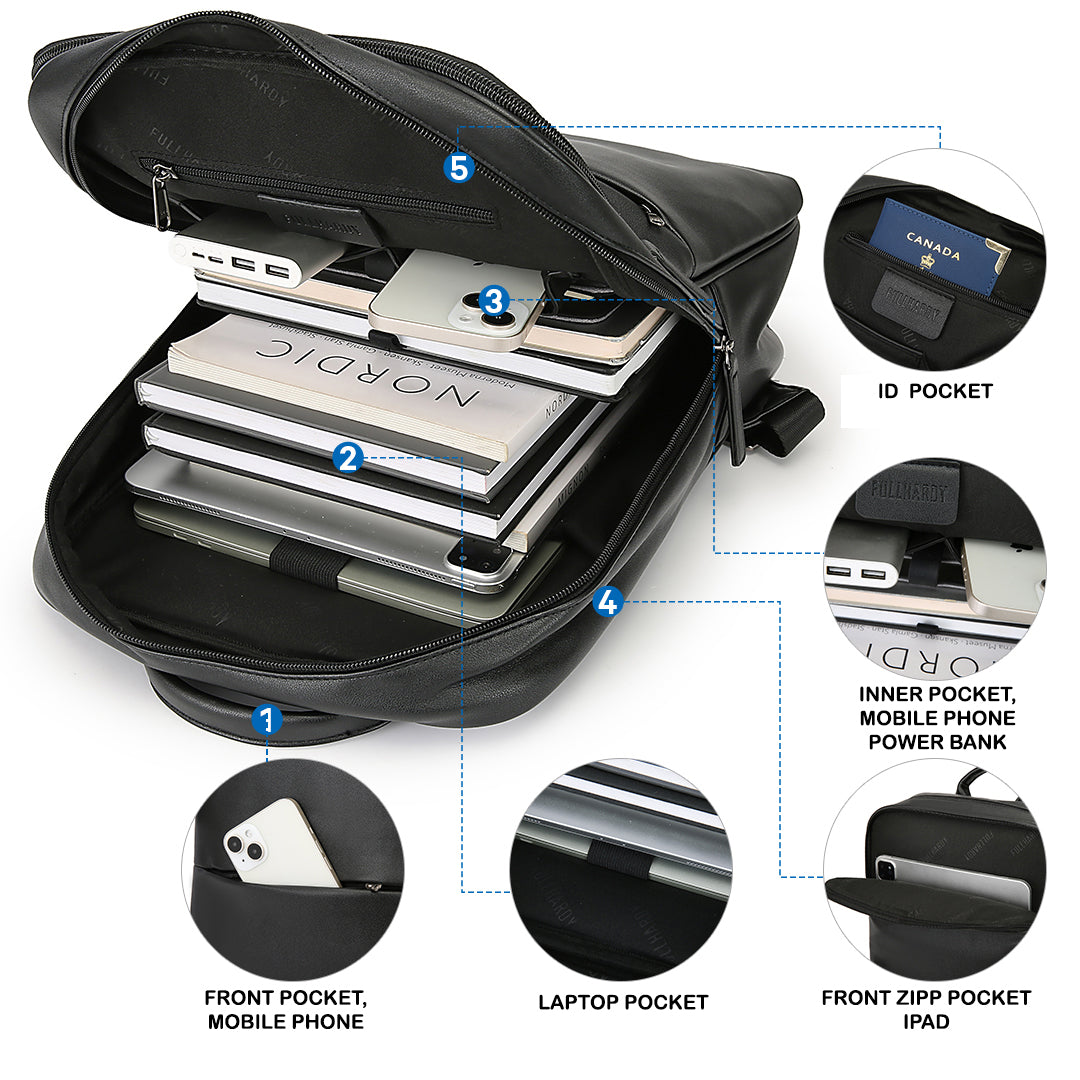 Tas Ransel Kulit - BYNR 16588