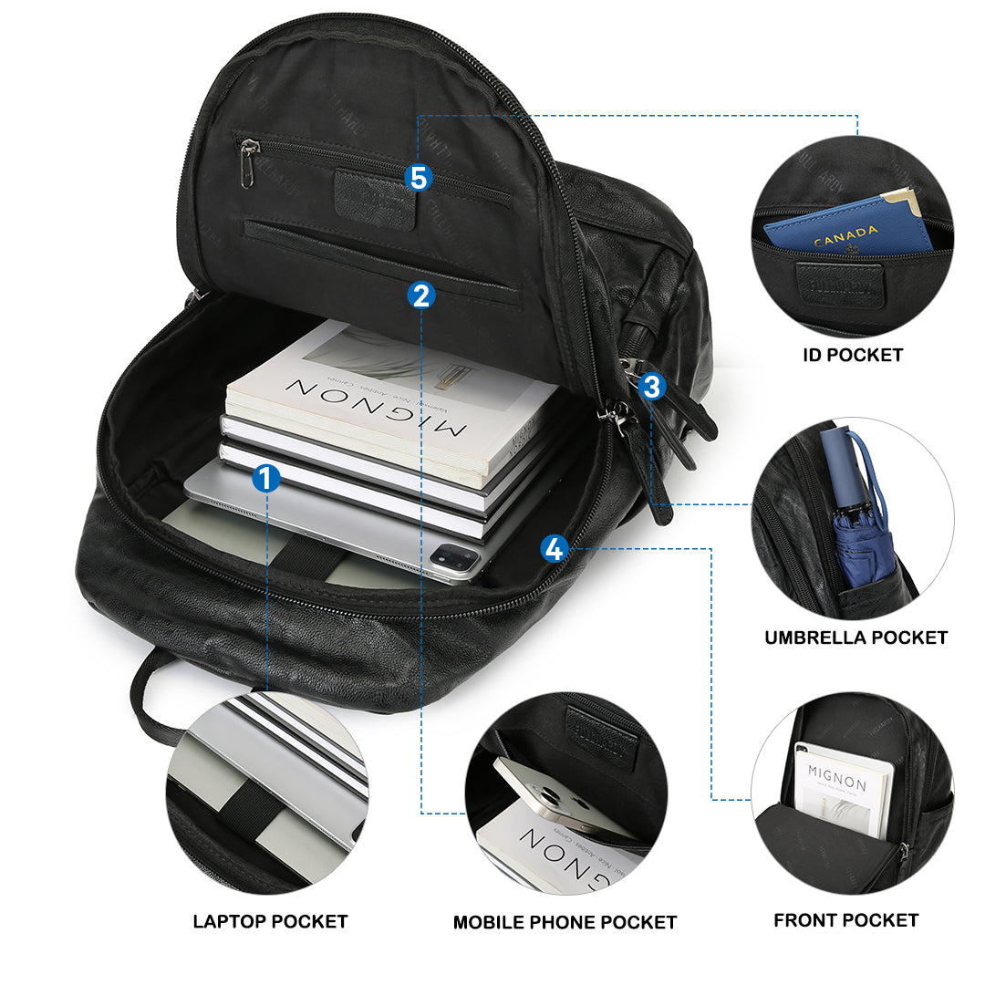 Tas Ransel Kulit - BYNR 16796