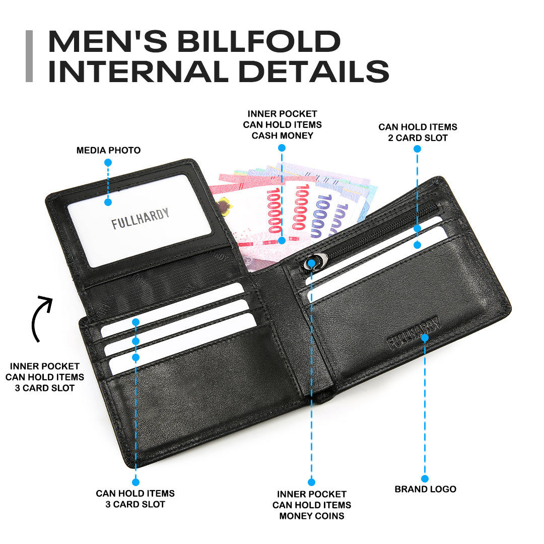 Dompet Kulit - BLCDPD B21-926A BL