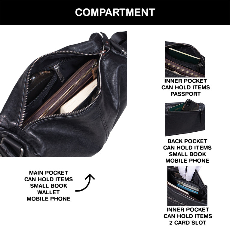 Tas Selempang Kulit - BLSP 8192