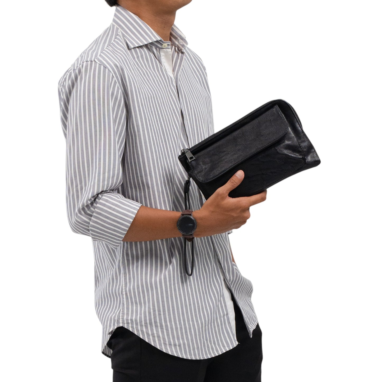 Tas Genggam Pouch Kulit - BYNCK 30629