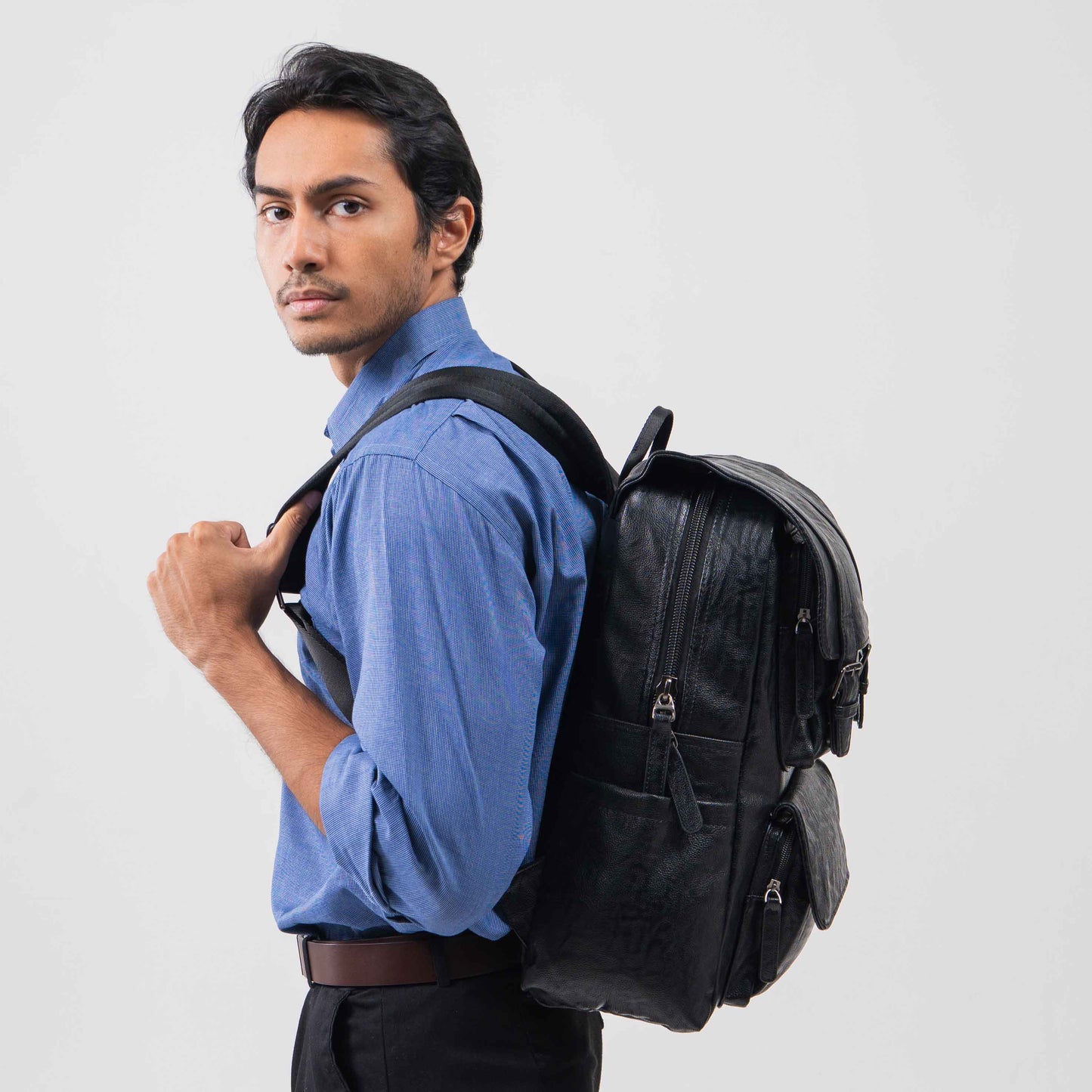 Tas Ransel Kulit - BYNR 16676