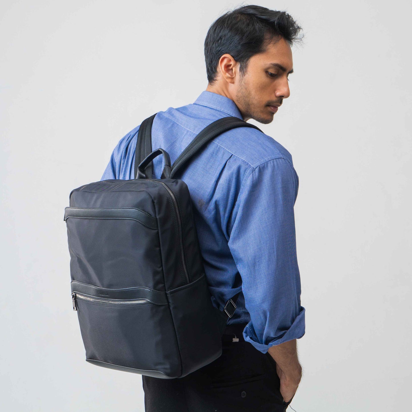 Tas Ransel Nylon - NYLR 2241-1 BL