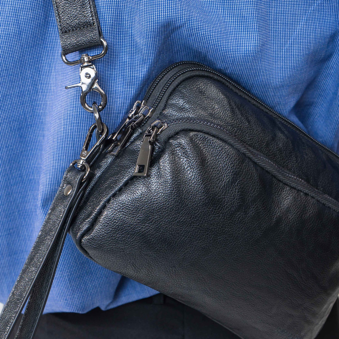 Tas Genggam Pouch Kulit - BYNCK 30658