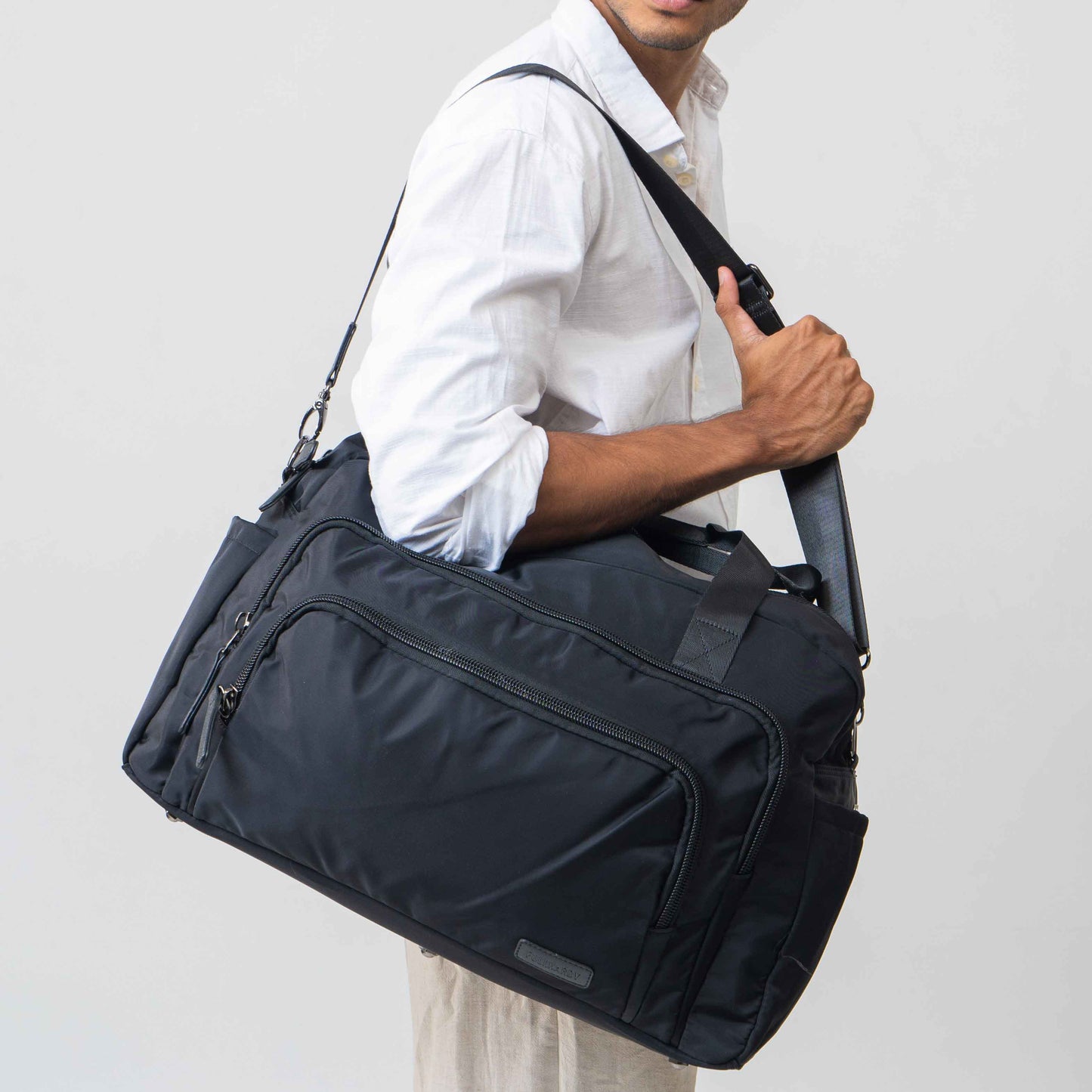 Tas Selempang Travel Nylon - NYLSBTL 6327 BL