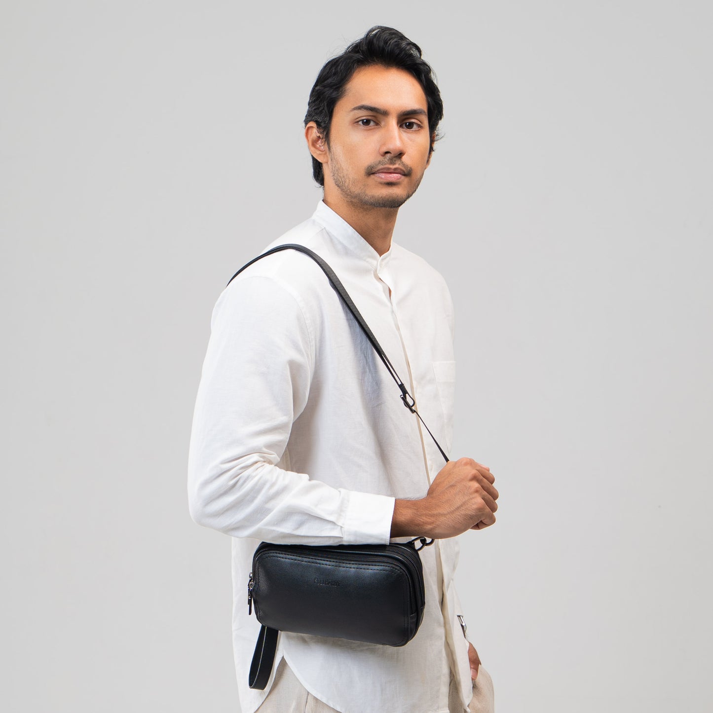 Tas Genggam Pouch Kulit - BYNCK 30395