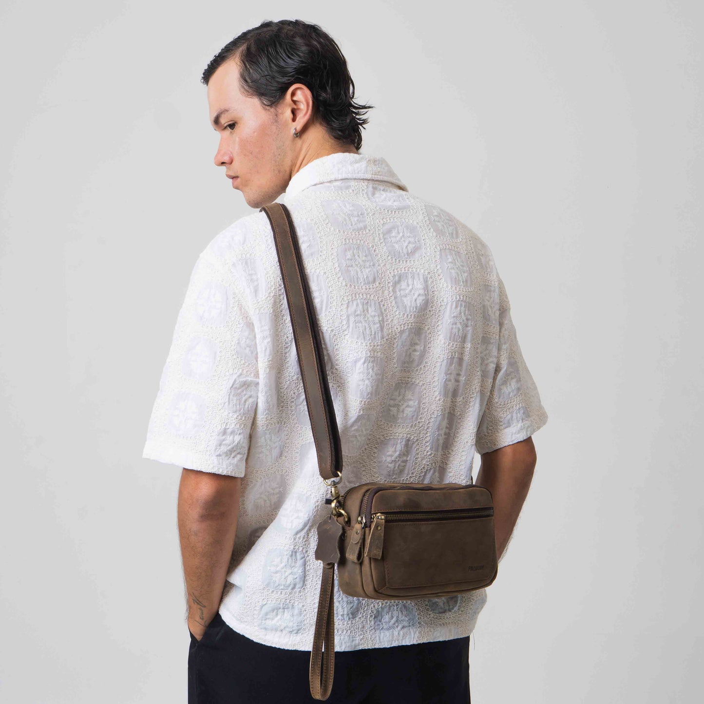 Tas Genggam Pouch Kulit - FKCKH 220604