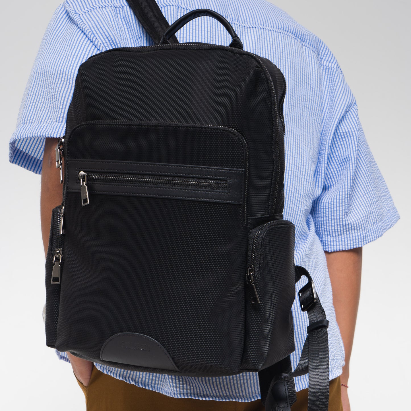 Tas Ransel Nylon - NYLR 20615-1 BL