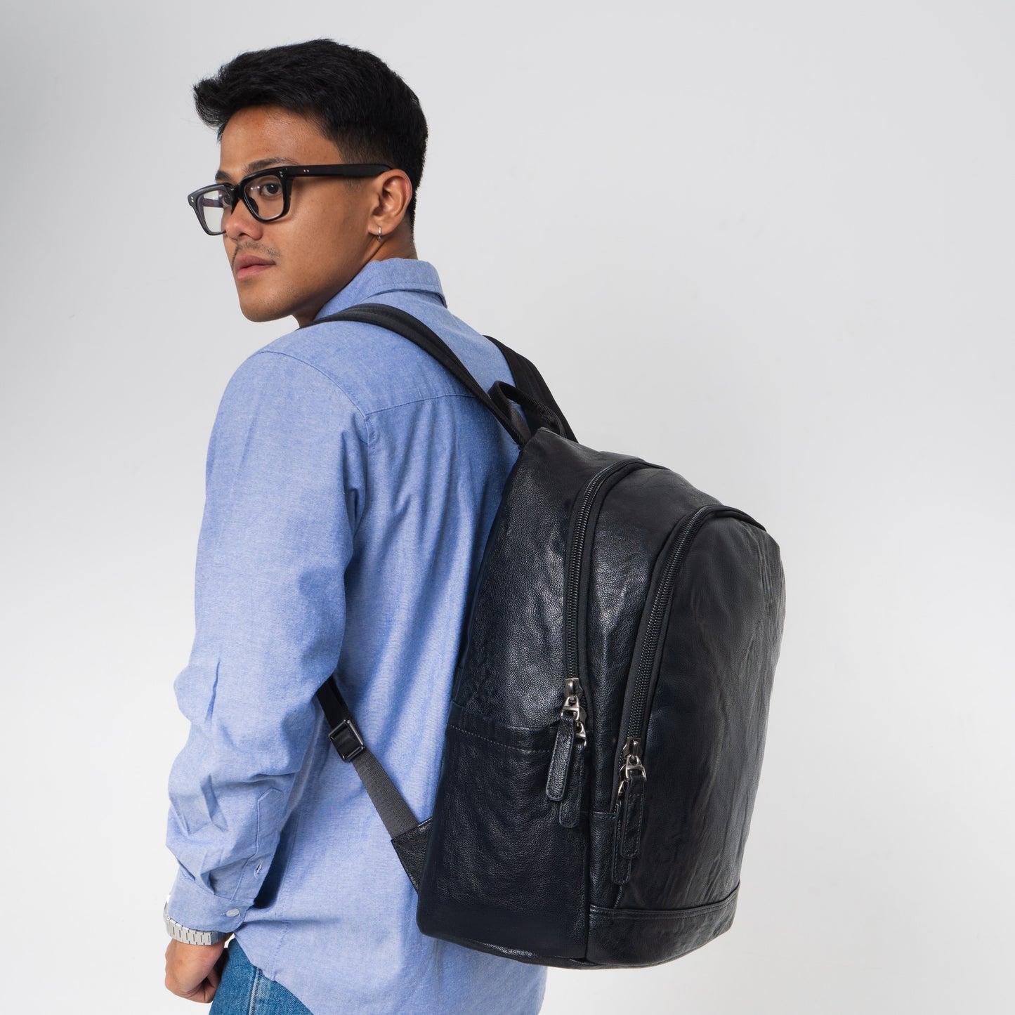 Tas Ransel Kulit - BYNR 16796