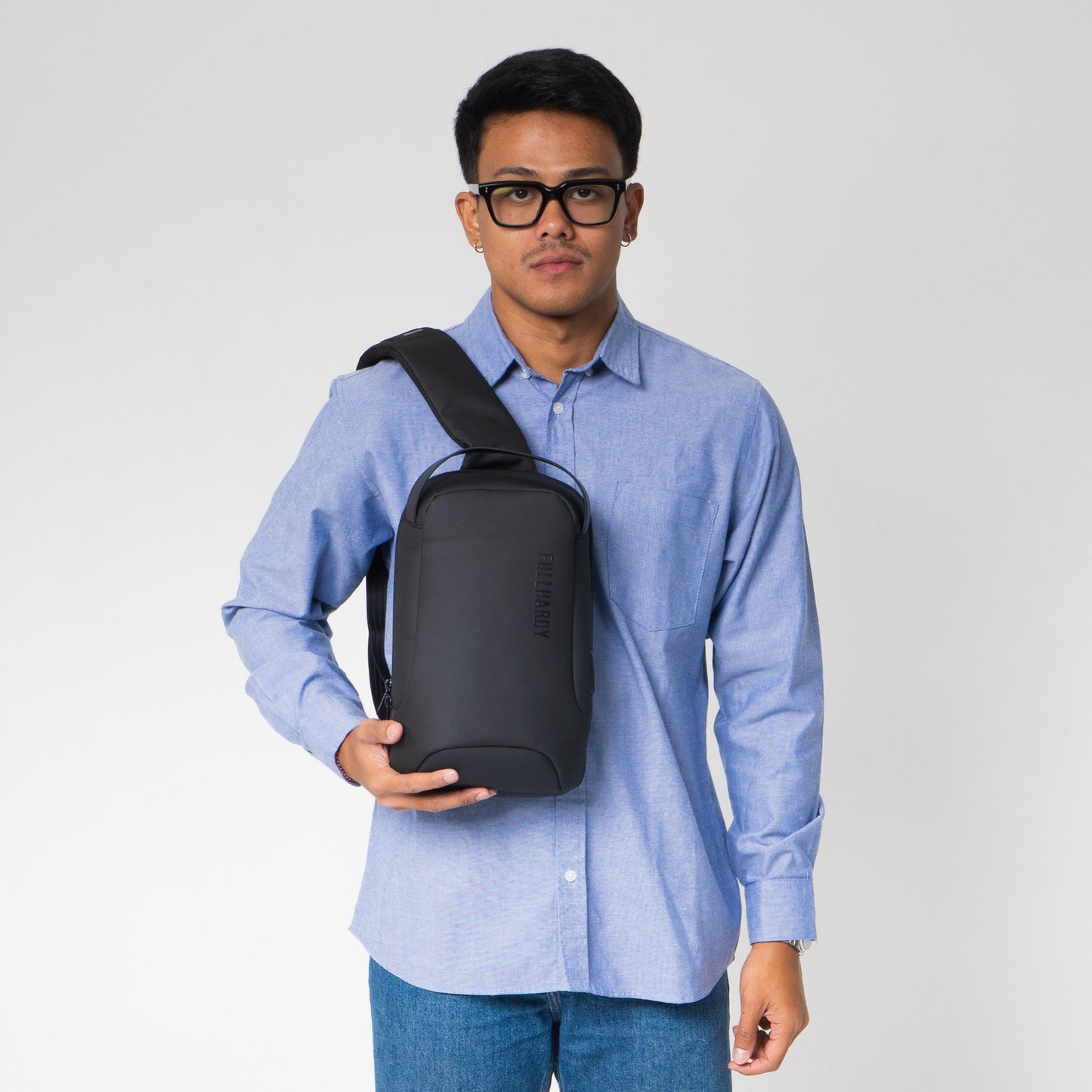 Tas Selempang Polyester - PLSK 1227 BL