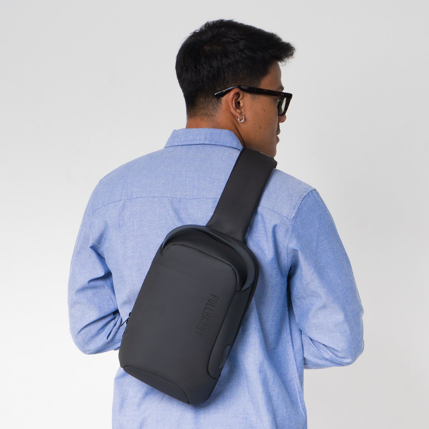 Tas Selempang Polyester - PLSK 1227 BL